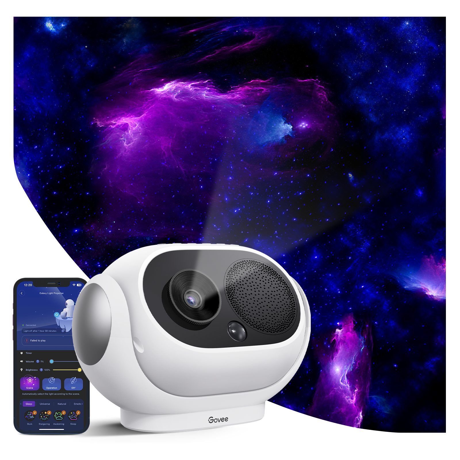 Refurbished Govee Galaxy Light Projector Pro